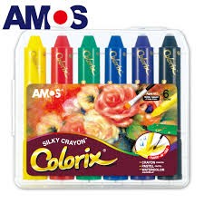 韓國AMOS 6色粗款神奇水蠟筆